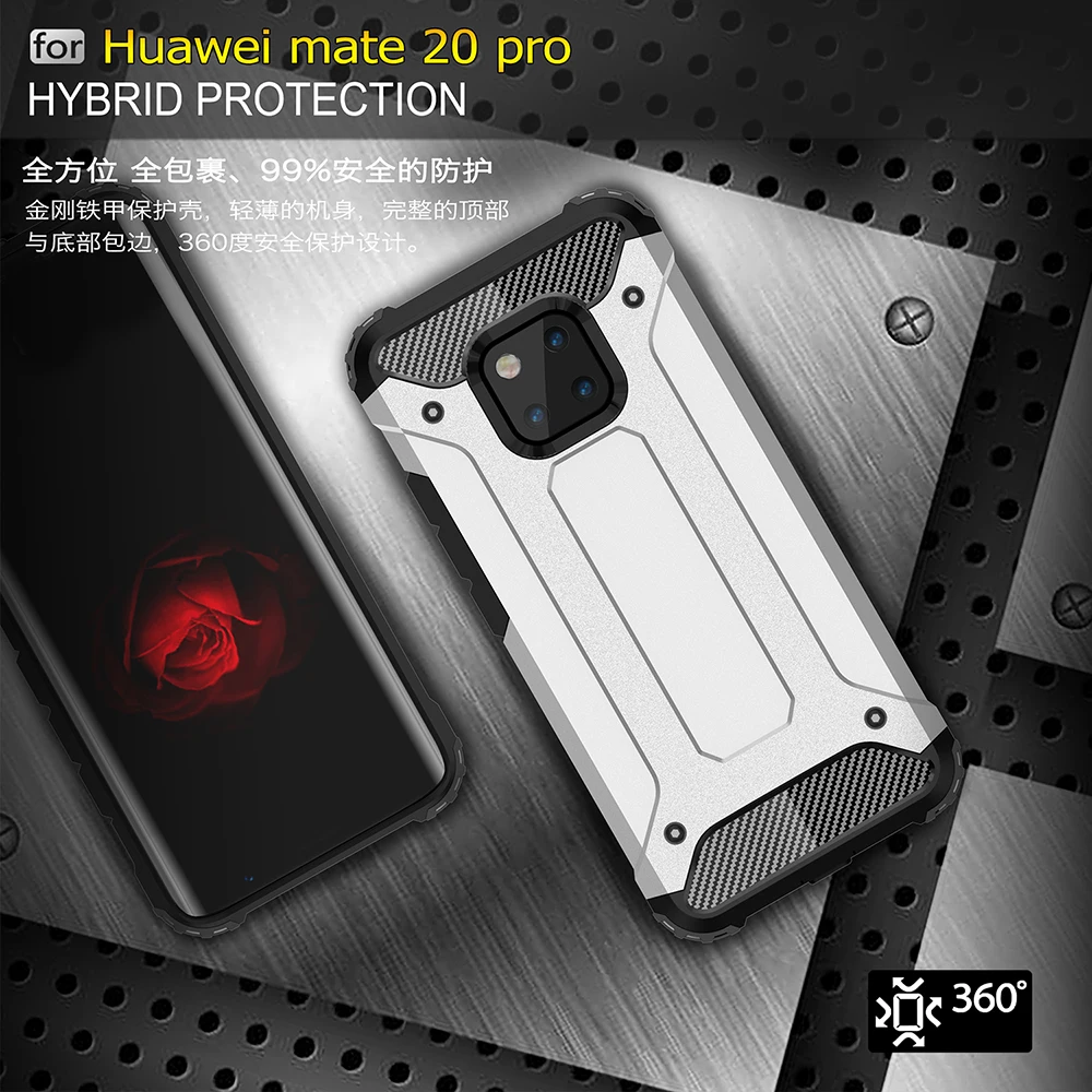 Чехол для Huawei Mate 20 Pro 6 39 дюймовый чехол с двойным LYA L09 L29 AL00 накладка AL10