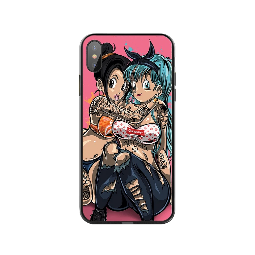 Dragon ball серии ТПУ силиконовый чехол для iPhone XS MAX XR 5 6 7 S плюс защитить резиновая 8 Plus |