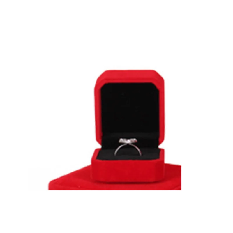 1 шт. бархатная шкатулка для сережек и колец|Упаковка стойки украшений| |