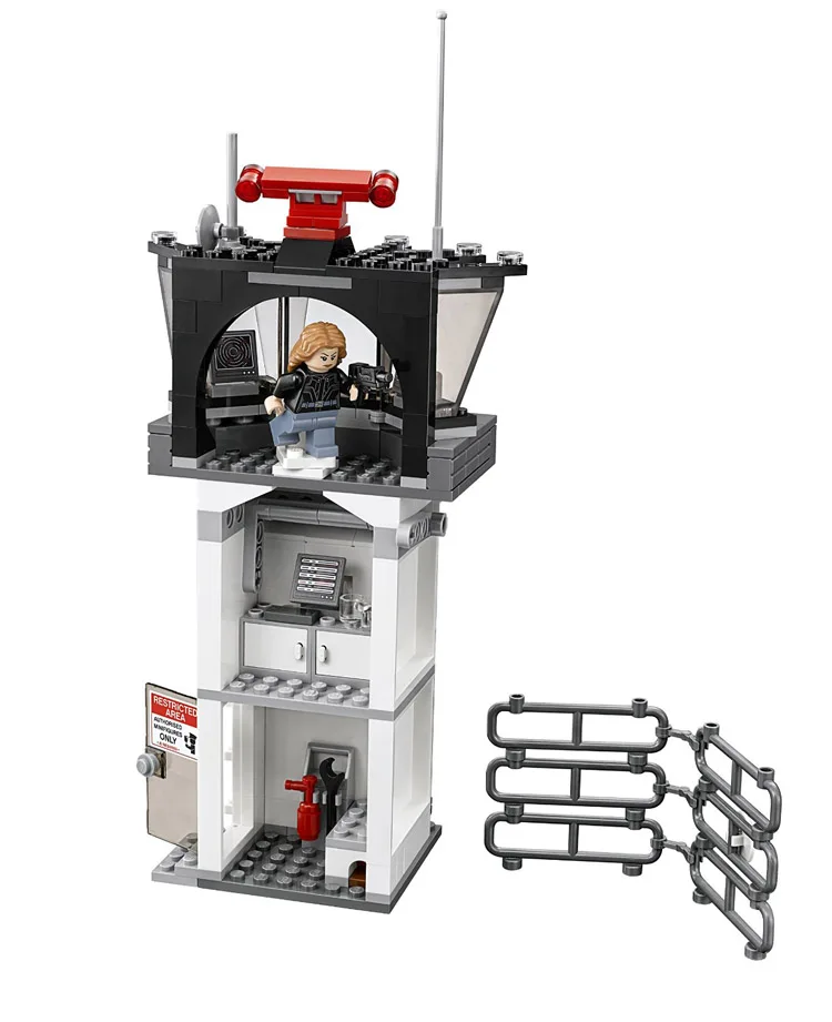 Модель блоков конструкции 07034 совместима с avec Super Heros Avangers L Aeroport Bataille 76051 Modele Jouets