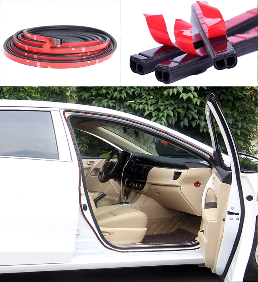 5 м EPOM прокладка уплотнения окна двери автомобиля Анти-пыль ветер вибрация