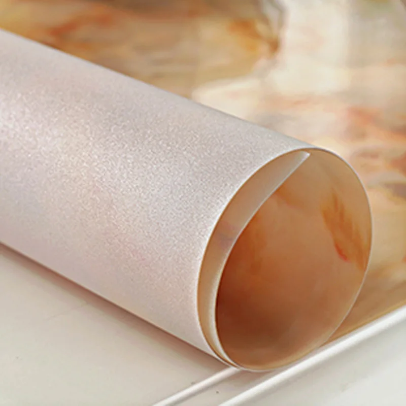 Туманная ПВХ скатерть водостойкая прямоугольная крышка стола мраморный узор