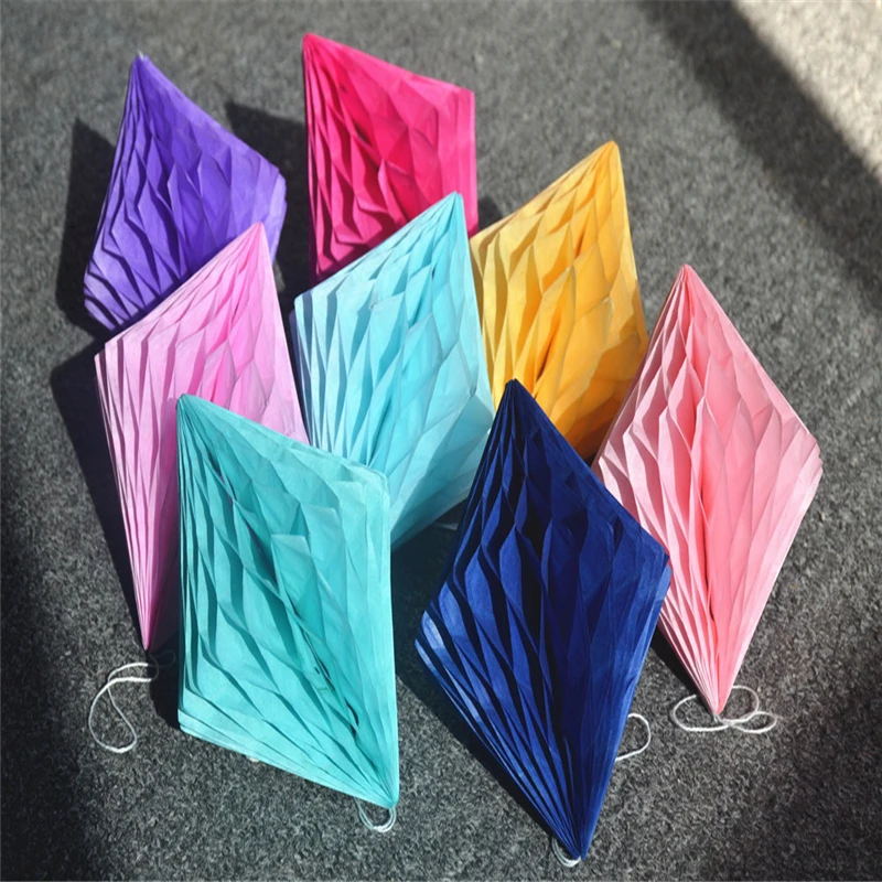 6 10 дюймов Алмазный сотовый шар фонарик Милая Свадебная вечеринка декорация для