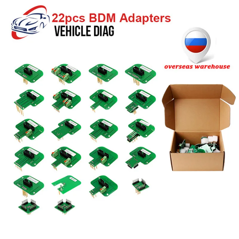 22PCS BDM Adapters KTAG V7.020 KESS V2 V5.017 SW V2.23 v2.47 2,47 мастер ЭБУ чип инструмент настройки KTAG 7,020 лучше KTAG V7.003 - Цвет: 22PCS BDM Adapters