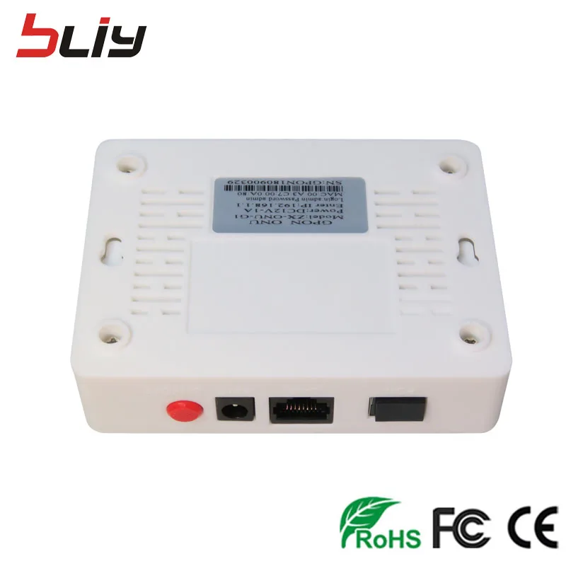 Bliy Бесплатная доставка 6 шт. гигабитный epon onu olt 1 pon порт ethernet с чипом ZTE совместим