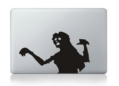 MB black-Part C (98) Мультяшные наклейки на ноутбук для Macbook Air 13 11 retina Pro 13 15,4 дюймов смешные наклейки черные ПВХ частичные наклейки на кожу - Цвет: MB black-Part C (98)