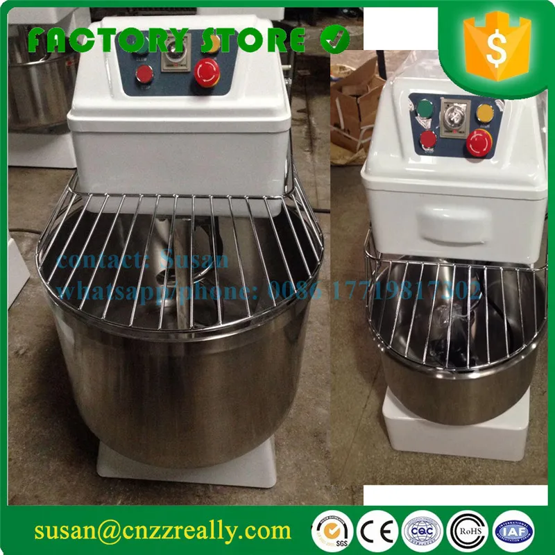 220V/1.5KW Нержавеющая сталь 20L Многофункциональный коммерческих миксер для теста