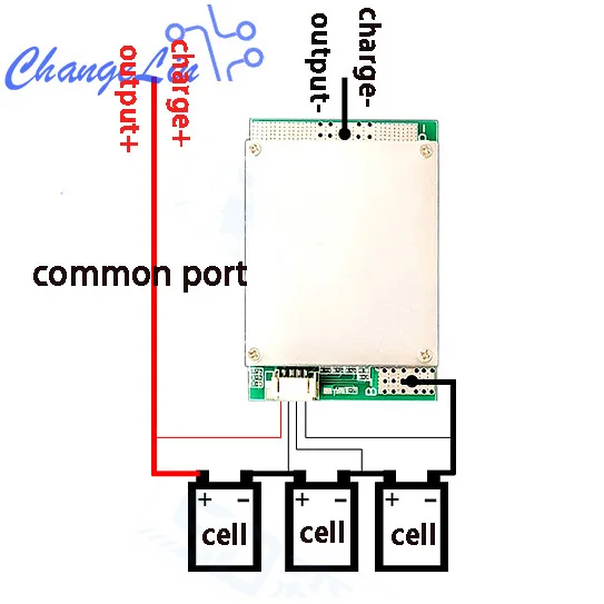 3S 100A литиевая батарея BMS защитная плата улучшенная балансирующая версия 18650 литий