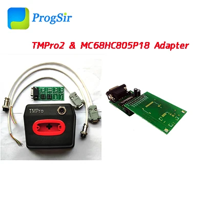 Tmpro2 with Adapter Подлинная TMPro2 контактный Код Калькулятор транспондер ключ программист с MC68HC805P18 Motorola адаптер - Цвет: Tmpro2 with Adapter