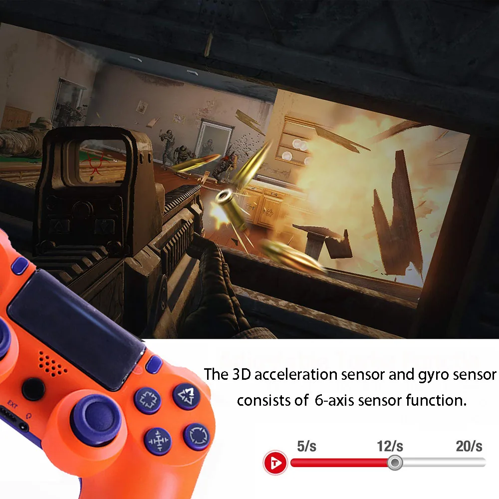 Bluetooth беспроводной/проводной джойстик для PS4 контроллер подходит для Mando ps4 консоль для Playstation Dualshock 4 геймпад для PS3