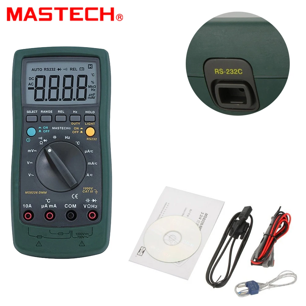 Цифровой Мультиметр Mastech MS8226 Автоматический диапазон переменный/постоянный ток