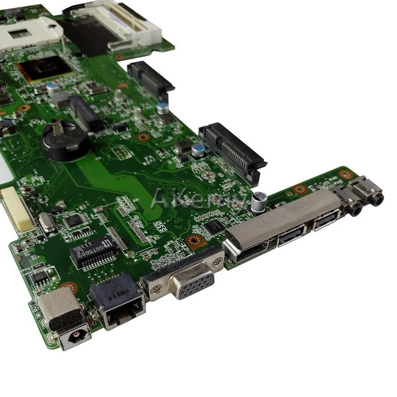 Akemy K72F REV: 2 0 HM55 DDR3 Mianboard для For Asus A72F X72F материнская плата ноутбука PGA989 полностью