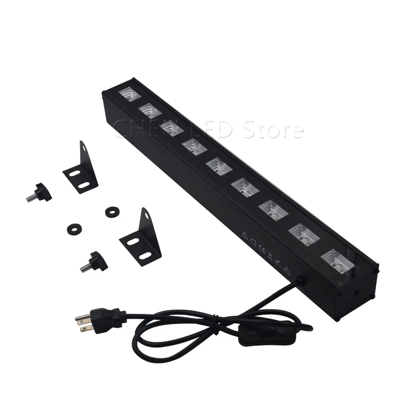 54 Вт 72 УФ этапе светильник фиолетовый светодиод бар лазерная проекция ing вечерние