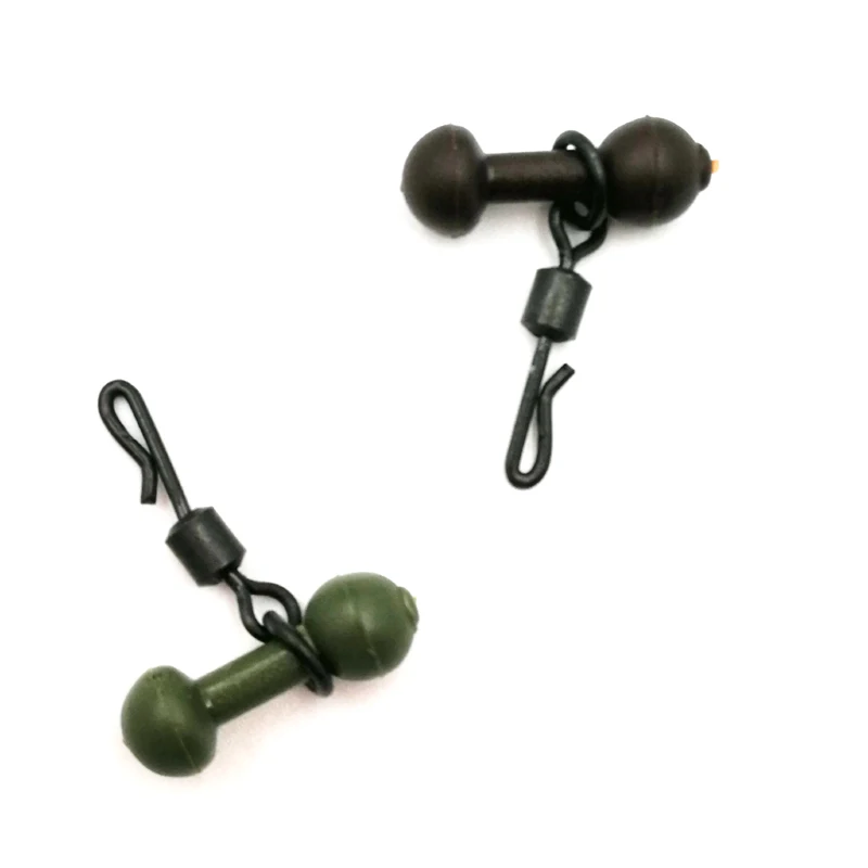 10 шт. рыболовные приманки колокольчик вертлюги резиновые Вертлюги Экипировка