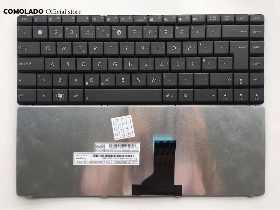 PO Portugal клавиатура для ASUS K43S K42JZ X43B U41J K42D U31S U31J U31F U35J P31S N43 N43S N43SL P43 X44H Клавиатура