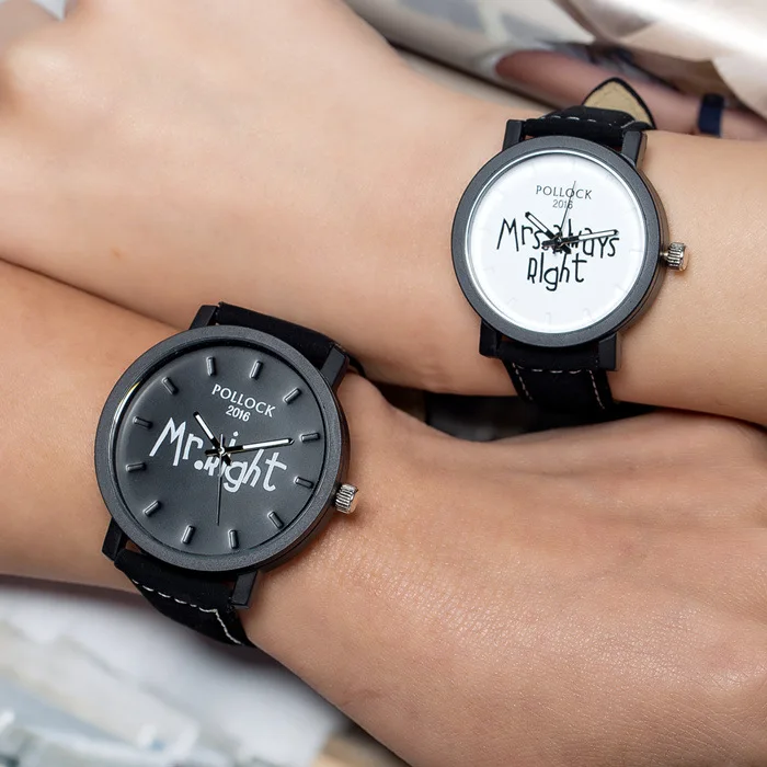 Часы наручные newBrand с кожаным ремешком для мужчин и женщин брендовые Спортивные