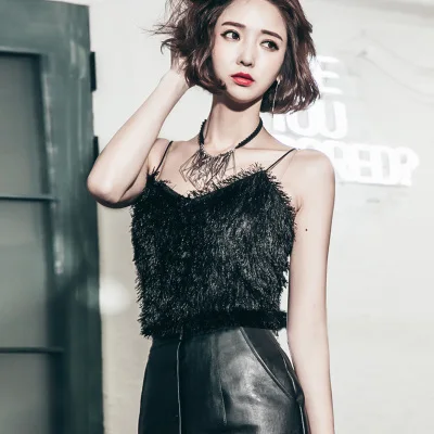 S-L 2018 новая весна и осень в Корейском стиле пикантные толстый свитер жилет |