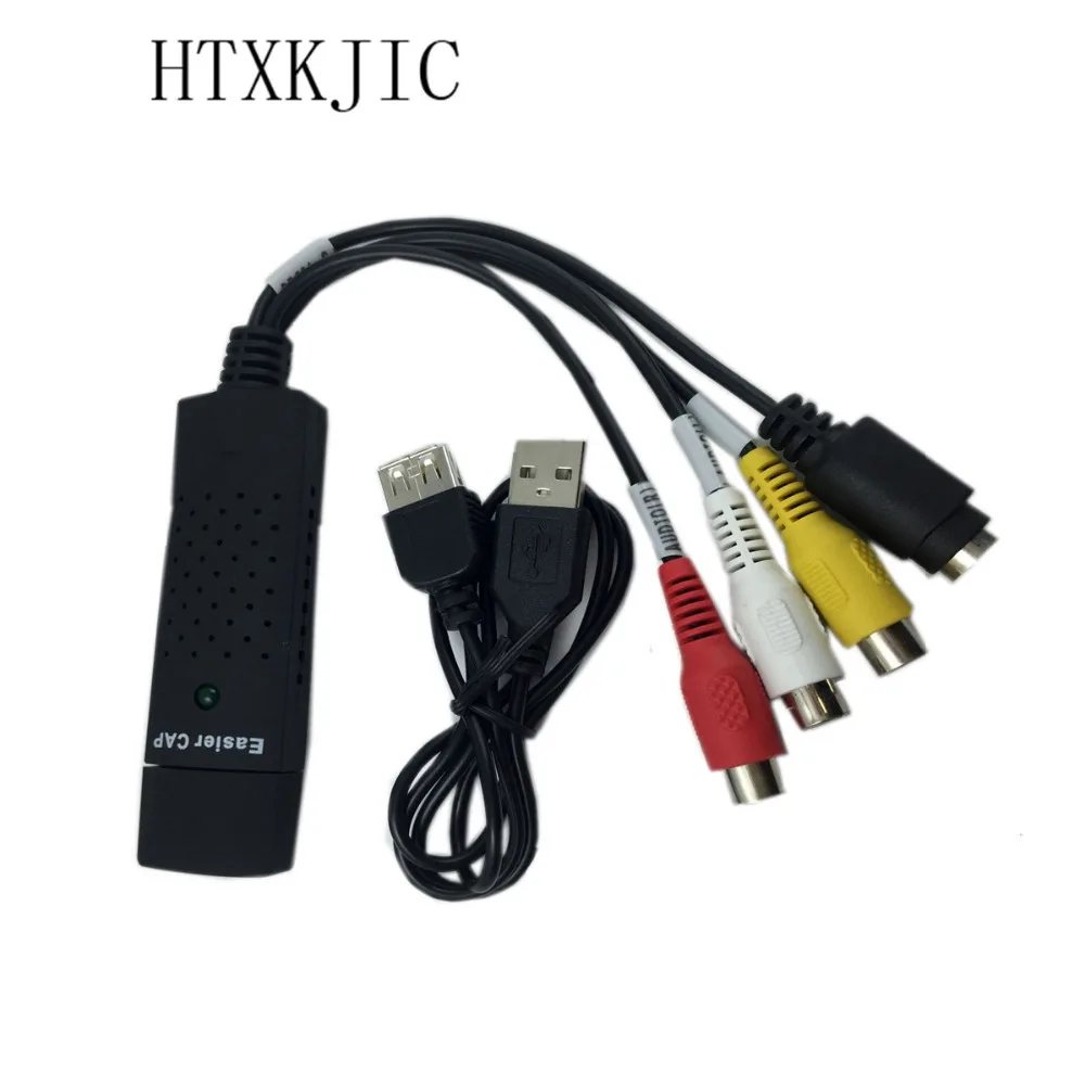 Карта видеозахвата usb Easycap 2,0, easy cap конвертер VHS в DVD, для ТВ, dvd, vhs