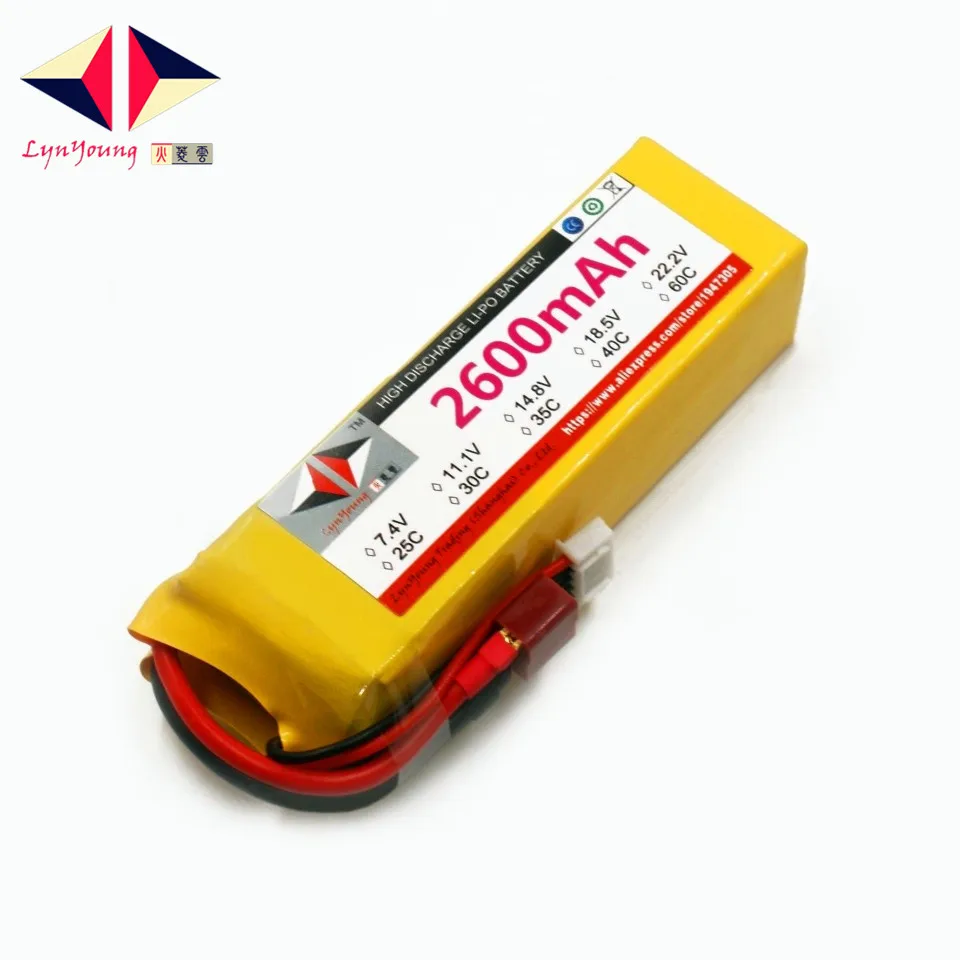 HX Lipo батарея 5S 18 5 V 2600mah 40C для радиоуправляемого дрона квадрокоптера вертолета