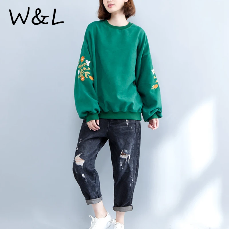 Для женщин толстовки с капюшоном Зимний пуловер женский плюс Размеры хлопка