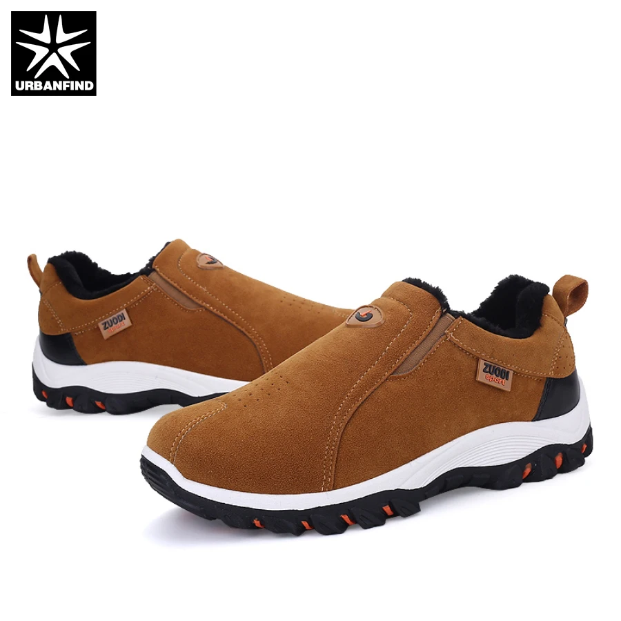 URBANFIND/Мужская зимняя обувь повседневные кроссовки большие размеры 39-47 Теплая