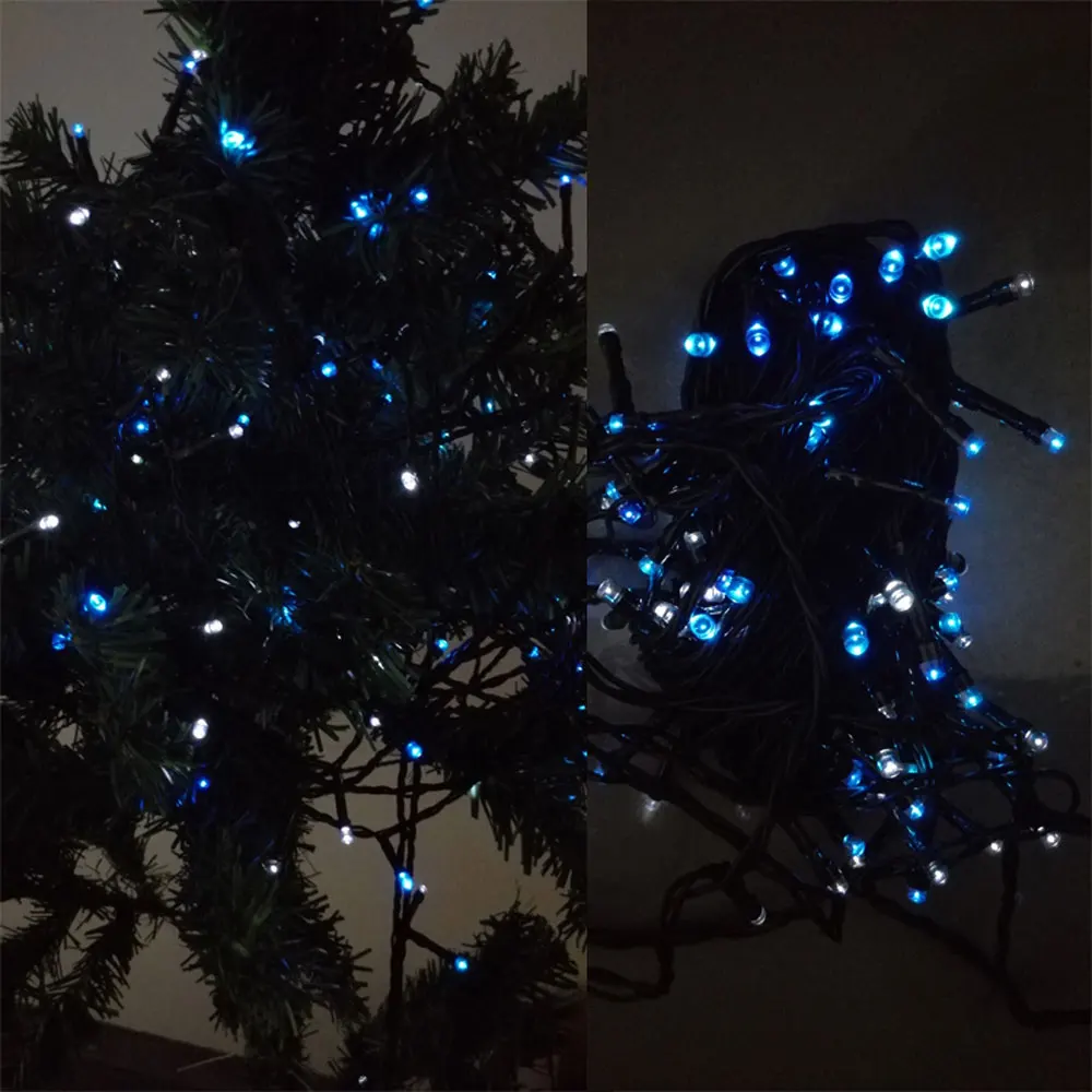 Работающая от батареи 131ft 300 LED гирлянда для наружного использования