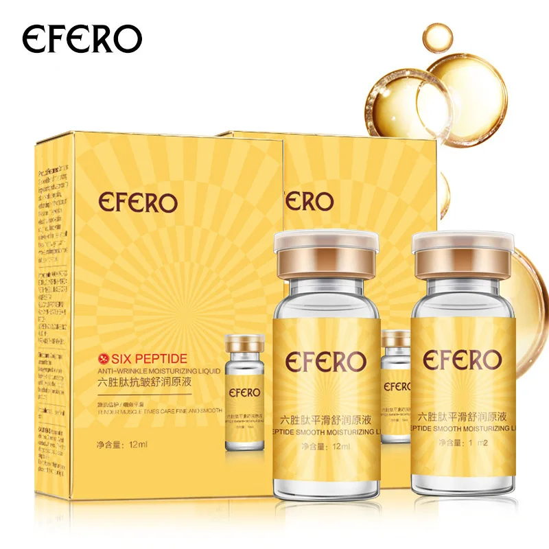 Efero Aging гиалуроновая эссенция Argireline шесть сыворотка с пептидами для лица крем против морщин отбеливающий крем уход за кожей TSLM1