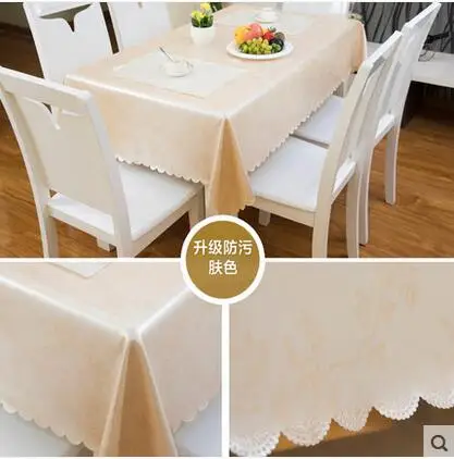 2017 Новое Прибытие Европейский Стиль Скатерть Водонепроницаемый Обеденный