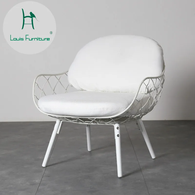 

Louis Fashion Balcony Deck Chair Outdoor Bed Swimming Pool Outdoor Courtyard Leisure Terrace Garden Furniture Circular