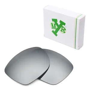 Сменные поляризованные линзы Mryok для солнцезащитных очков Oakley Catalyst, серебристые, титановые