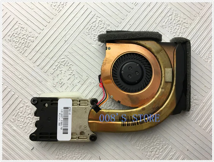 new fan heatsink for lenovo thinkpad t420si t420s integrated graphics 04w0416 04w1712 04w3486 m 232c 2 laptop cpu cooler radiato free global shipping