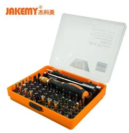 JAKEMY JM-8127 набор многофункциональных отверток 53в1 сменная Прецизионная отвертка портативный электронный инструмент для ремонта