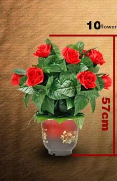 10 flowers Цветущий куст-дистанционное Управление-10/20 Вт, 30 цветов, фокусы, ментализм, этап магия реквизит, вечерние шоу, иллюзия - Цвет: 10 flowers