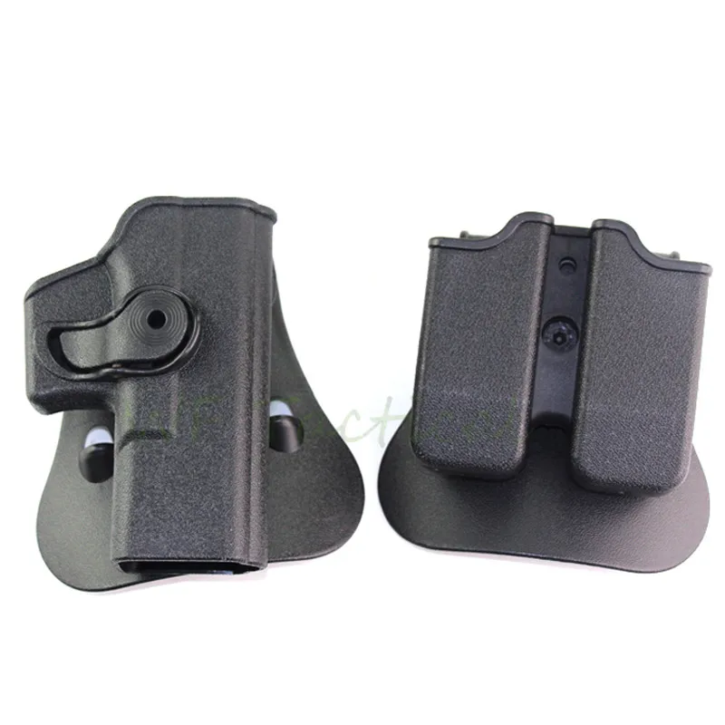 IMI Quick Release Glock 17 19 Кобура Правой Рукой петли для ремня охотничья кобура пистолет пистолетные кобуры с клип Журнал Мешок