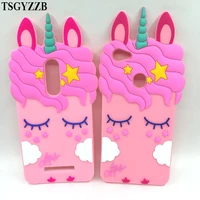 pink horse unicorn case redmi 5 plus note 5a prime note 4 4x back cover redmi 3 3x 3s 4a phone case for xiaomi mi 5x a1 a2 lite