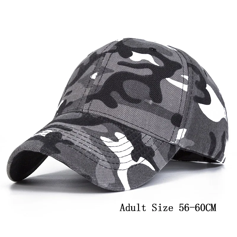 Gray camouflage REAKIDS/летняя бейсболка, шапочка для мальчиков и девочек, детская повседневная Кепка, Летние Стильные Детские шапки, камуфляжная сетчатая Детская кепка на весну - Цвет: Gray camouflage