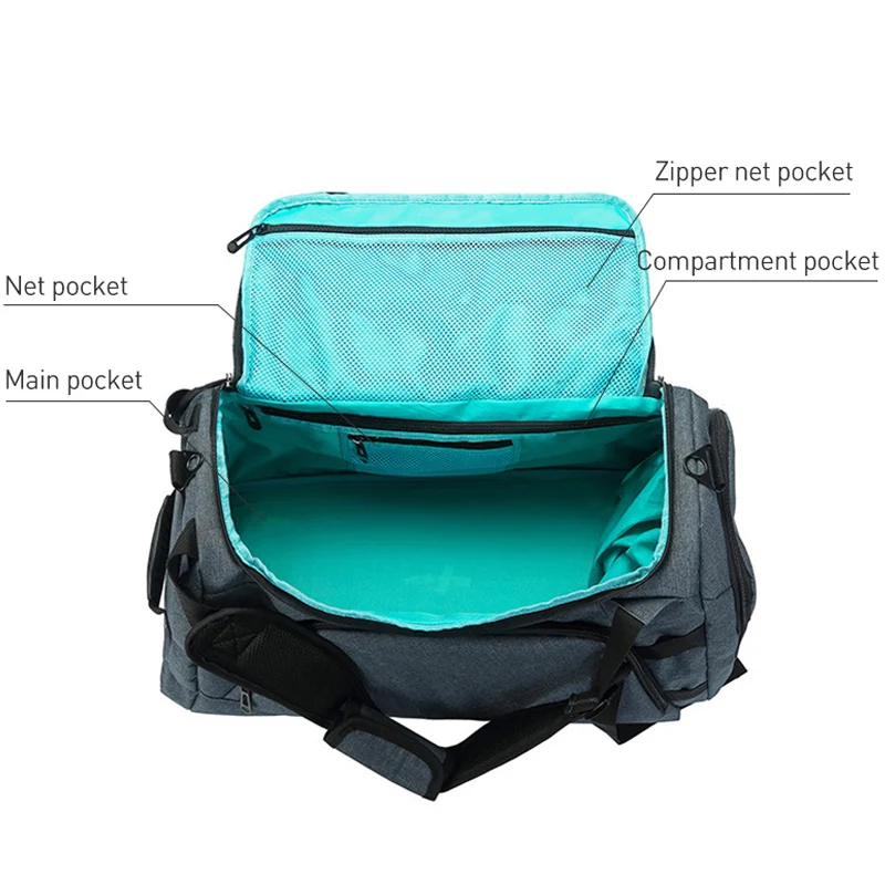 Сумка для фитнеса и тренировок нейлоновая сумка спортзала 2019 Мужская Дорожная