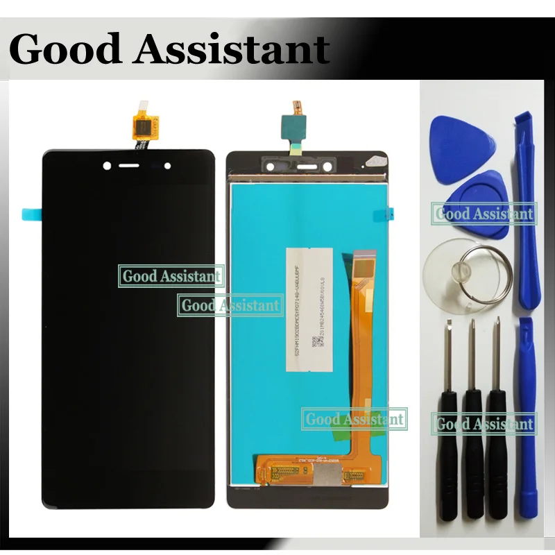 Черные туфли высокого качества/белый для Wiko Fever 4G ЖК дисплей Дисплей + кодирующий