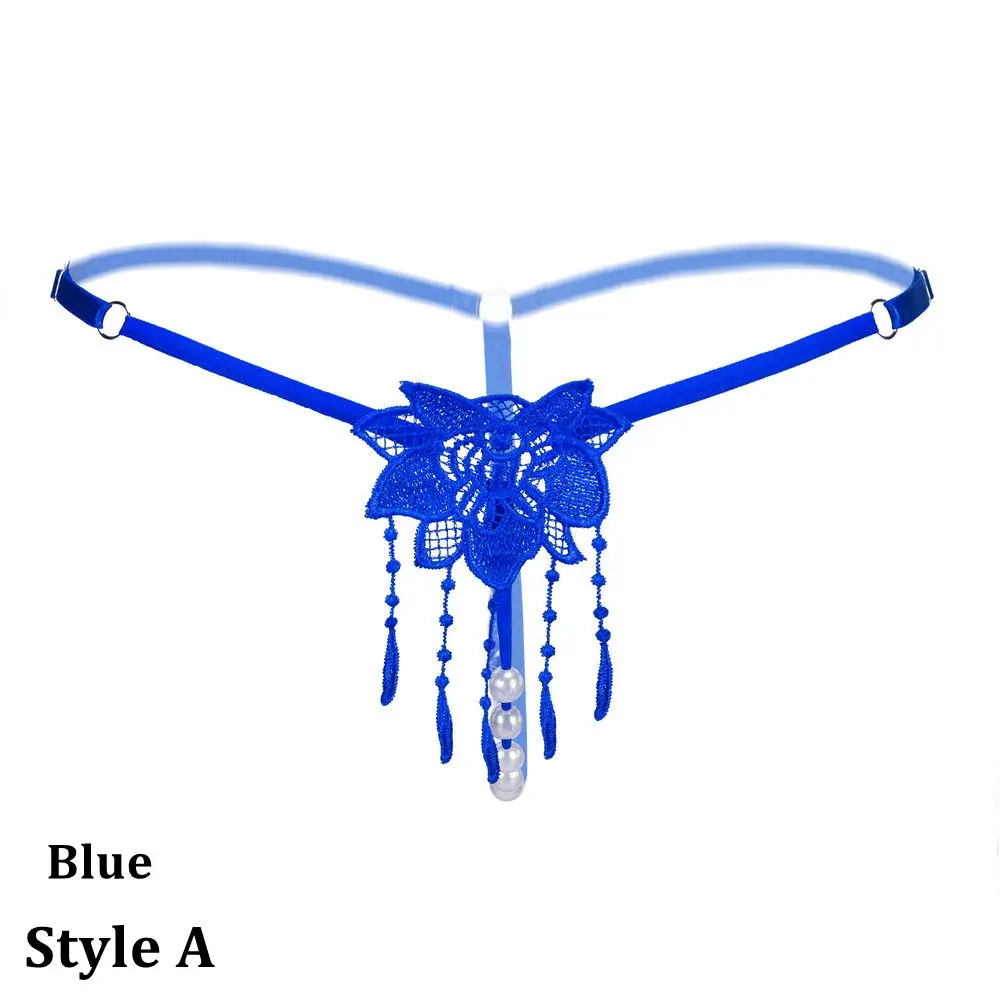 Style A blue Женские сексуальные трусики-танга, нижнее белье, низкая талия, кружевные стринги, трусики, стринги, сексуальные, Bragas, женское нижнее белье, женские трусики - Цвет: Style A blue