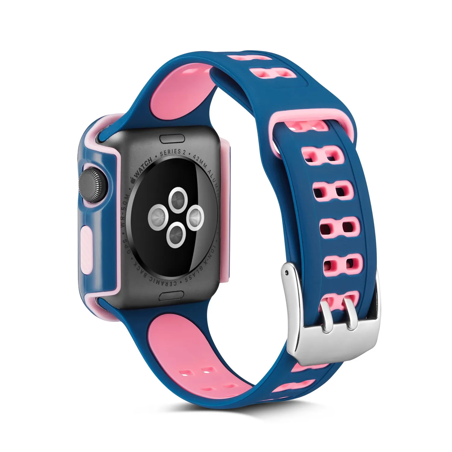 Ремешок силиконовый спортивный для Apple Watch Band Series 1/2/3 2 цвета|Ремешки часов| |