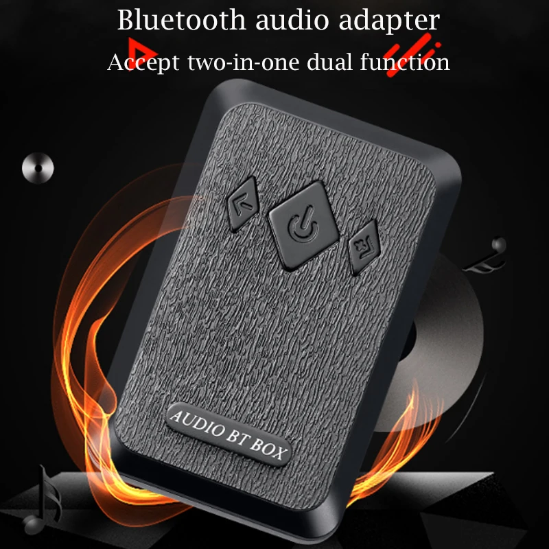 JINSERTA Bluetooth 4,2 аудио приемник 2-в-1 Bluetooth передатчик 3,5 мм стерео Музыка адаптер для колонки наушники компьютеры