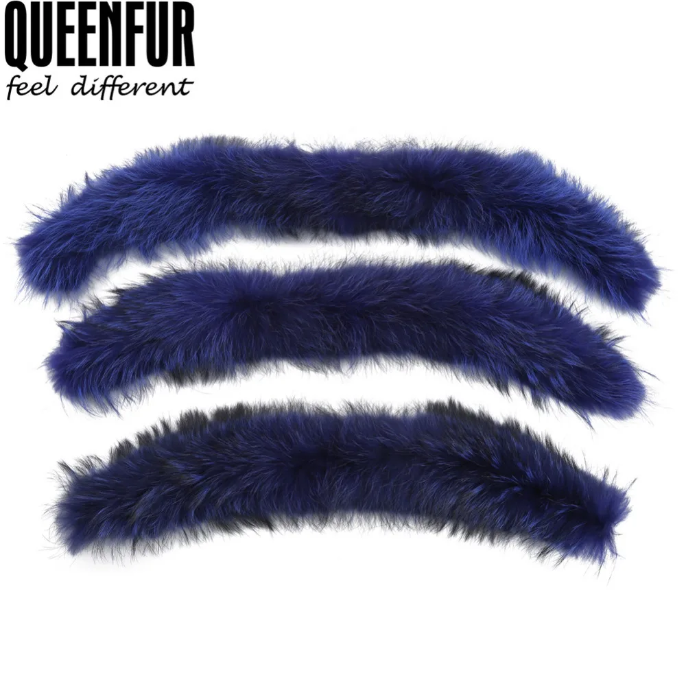 Королева Мех животных большой Размеры натуральная енота меховой воротник Шарфы