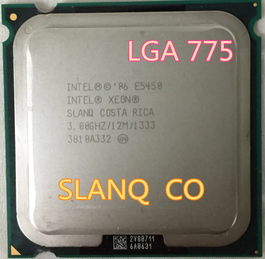 Четырехъядерный процессор Xeon E5450 SLANQ CO подобен ЦП LGA775 работает на материнской