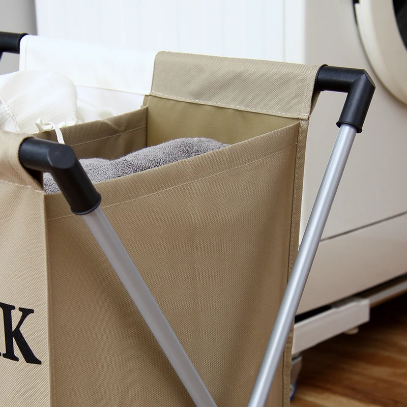 ORZ модная корзина для белья Складная Толстая оксфордская опалубка две сетки