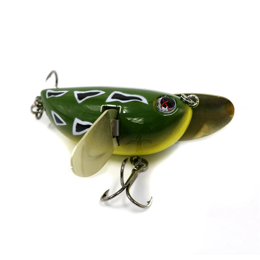 8pcs-YH-122-5 TUYA 8 шт./компл. Плавающий поплавок, Popper Рыбная приманка whopper plopper металлический Воблер для мелкой рыбы, твердая блесна с рисунком тролля Топ воды Crankbait - Цвет: 8pcs-YH-122-5