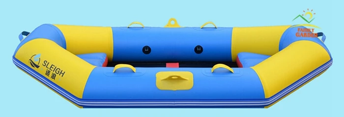 2 4 м надувная лодка на два человека для рыбалки каяк плот каноэ Дешевое море озеро