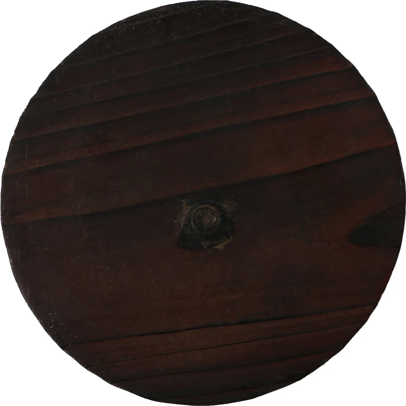 

Japan Style Solid Wood Coasters Heat Insulation Pad Water Placemat Home Non-slip Bowl Mat for Pot 15.5cm