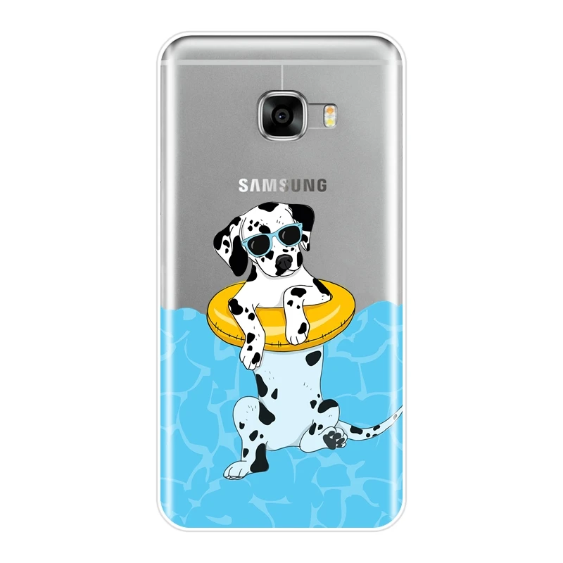 Мягкий чехол для телефона Samsung Galaxy C9 C7 C5 Pro силиконовый чехол-накладка на заднюю