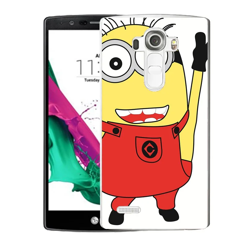 Qmswei ТПУ прозрачный чехол для телефона LG K3 K4 K5 K8 кролик Ультрамен с принтом в виде