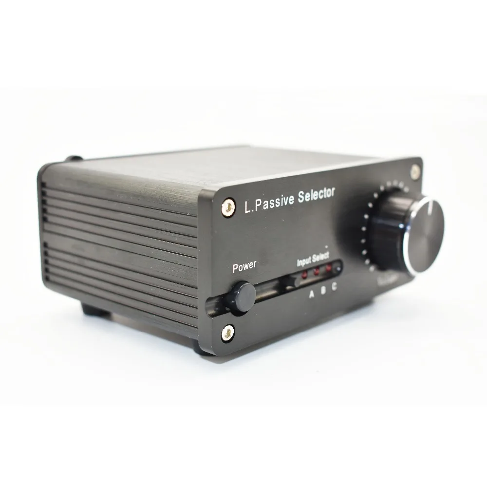 Lusya Hifi пассивный селектор предусилителя аудио регулировки громкости 3 в 2 из